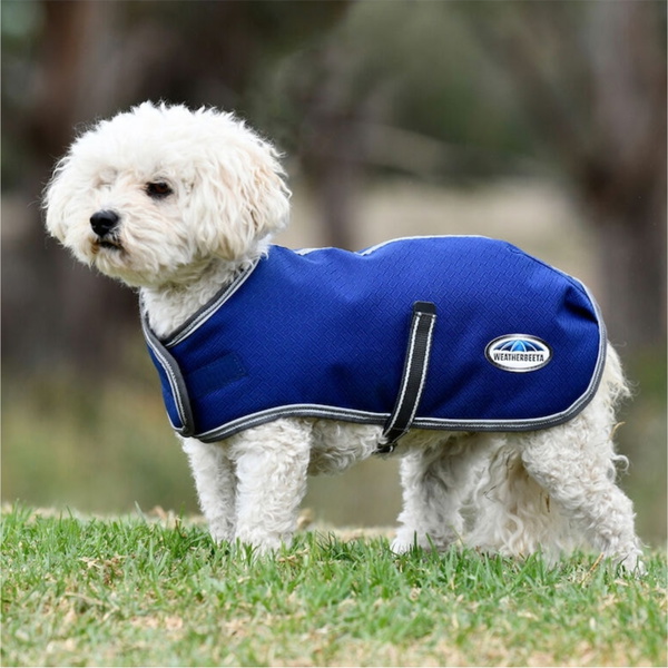 Weatherbeeta Comfitec Premier Free Parka Dog Coat - Dark Blue